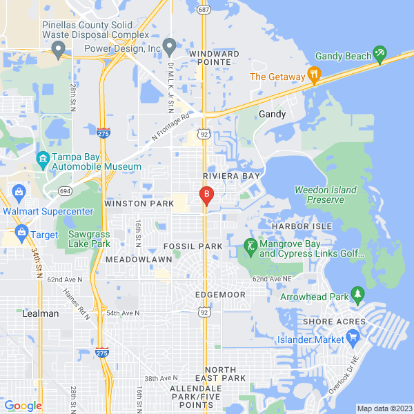 Black Tie Funding location map: 7901 4th St N STE 300, St Petersburg, Florida